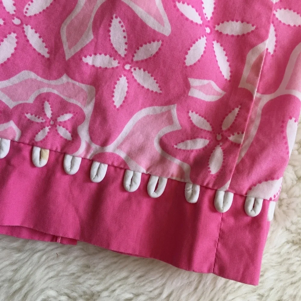 Lilly Pulitzer Starfish Pink Skirt Size 2